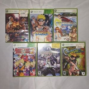 6 XBOX 360 Games